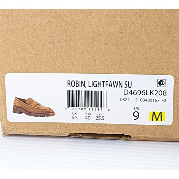 Vince Women's Robin Slip On Loafers Light Fawn Suede Leather Size 9 (MSRP $350) - Picture 11 of 11